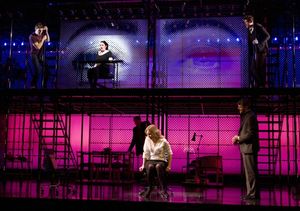 Curt Hansen, Emma Hunton, Asa Somers, Alice Ripley, Jeremy Kushnier, and Preston Sadl Photo